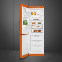 Smeg FAB32LOR5 - Koel- en vriescombinatie - Scharnier links - Oranje — thumbnail 3