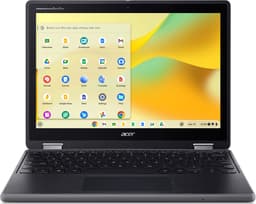 Acer Chromebook R857T-TCO-C04U Intel® N N150 31 cm (12.2) Touchscreen WUXGA 8 GB LPDDR5x-SDRAM 64 GB eMMC Wi-Fi 6E (802.11ax) ChromeOS US International Zwart — thumbnail 1