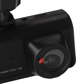 Dash Camera, 1080p Full HD 3 -weg Drievoudige Autocameraforder met 170 ° Groothoek Binnen en Buiten de CAR DVR voor Veilig Rijden — thumbnail 5
