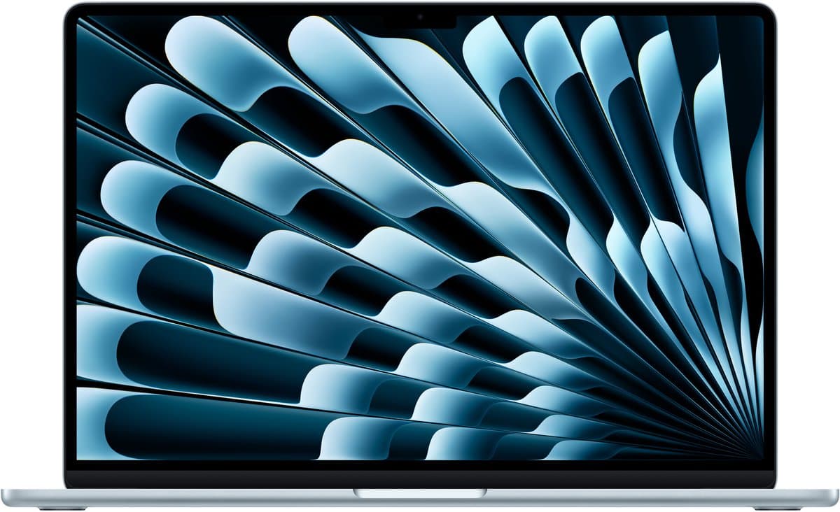 APPLE MacBook Air 15 inch - M4 - 24 GB - 512 GB - Sky Blue — afbeelding 1