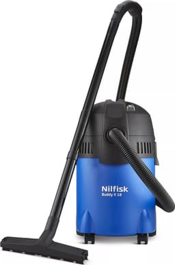 Nilfisk Buddy II 18 Car Cleaner Edition – Krachtige nat- en droogzuiger met 1200W motor, 18L container, blaasfunctie en complete auto-reinigingsset, Stof-/waterzuiger, Alleszuiger — thumbnail 2