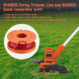 14 Stuks Grastrimmerspoel Ø1,65 mm - Vervangende Spoelen voor Grasmaaiers — thumbnail 2