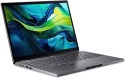 Aspire Spin 14 ASP14-52MTN-58D9 - 2-in-1 Convertible - 14 inch - Touchscreen - Core Ultra 5 (i5) - 16GB - 512GB SSD - Zilver - inclusief Stylus Pen — thumbnail 2