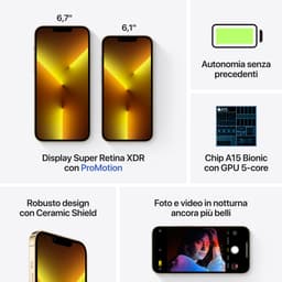Apple iPhone 13 Pro - 256GB - Goud — thumbnail 5