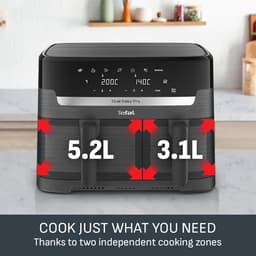 Airfryer XXL - Dubbele Mand Airfryer - kookset — thumbnail 3