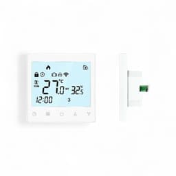 Thermostaat inbouw WiFi touchscreen wit | 4-draads 230V 3A | Programmeerbaar dag/week | Tuya Smart Life, Google Home, Alexa — thumbnail 5
