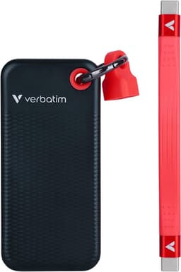 Draagbare SSD 2TB USB 3.2 Gen 2 Compact Extern Opslagapparaat Zwart/Rood — thumbnail 5