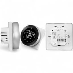 Slimme thermostaat voor elektrische vloerverwarming | Wifi | Inbouw | Touchscreen | Tuya Smart Life | Wit — thumbnail 5