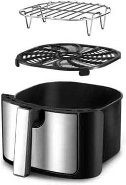 Digitale Airfryer met Grote Inhoud van 6.6L - Gezond Frituren met 10 Programma's — thumbnail 4