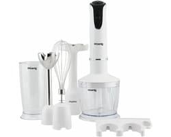 Krachtige 4-in-1 Keukenmachine Blender met Diverse Functies Wit