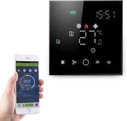 Slimme Wifi Thermostaat voor Airconditioning met Touchscreen en Spraakbesturing — thumbnail 1