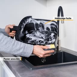 Grote heteluchtfriteuse 8 Liter met Timer en Antiaanbaklaag — thumbnail 5