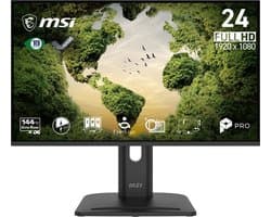MSI PRO MP245PGN E14 - Full HD Monitor - 144hz - 24 inch - Speakers