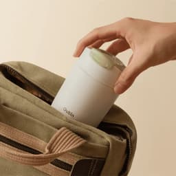 OutIn Travel Tumbler - Zandwit - Beker — thumbnail 3