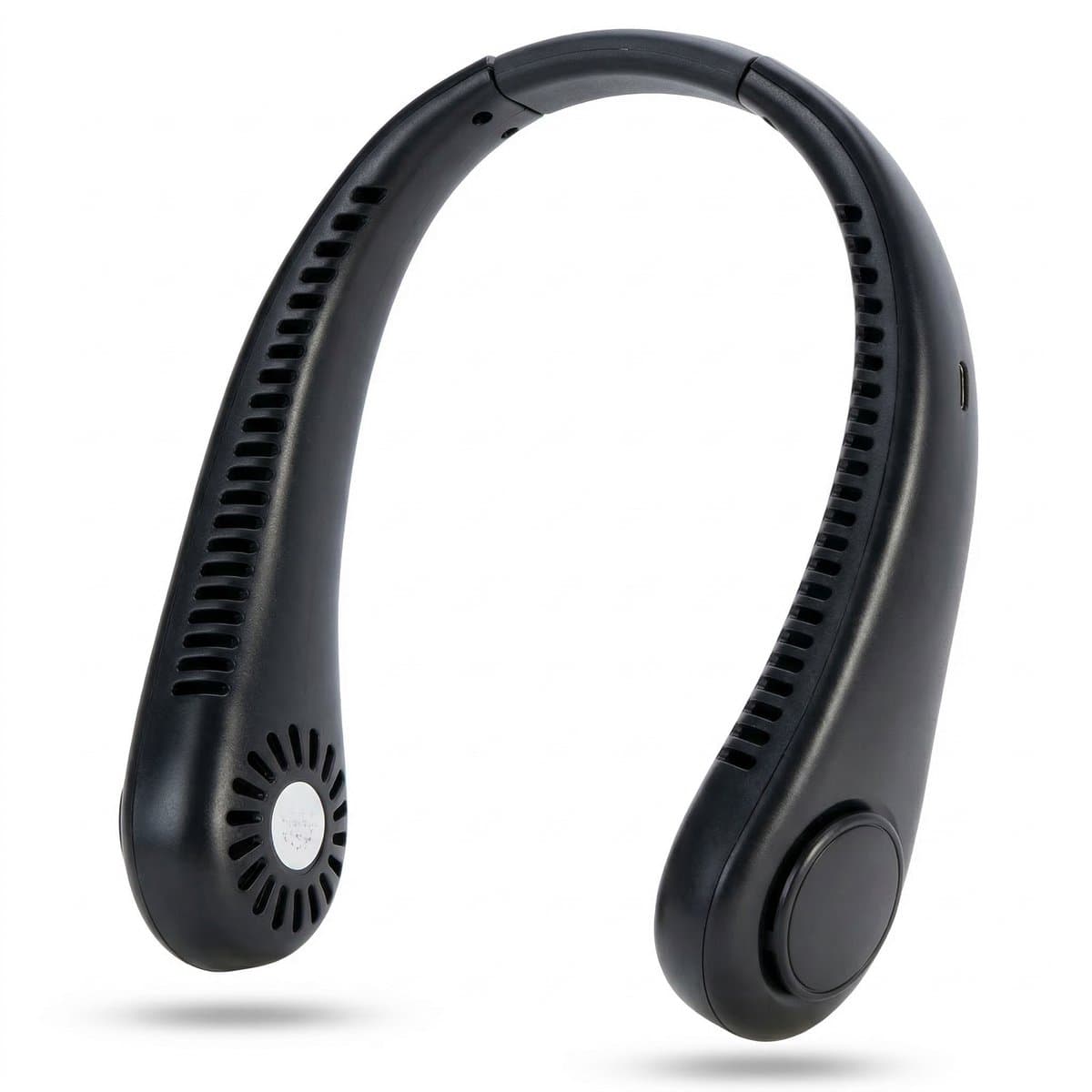 Cheqo® Nekventilator - Nek Ventilator - Neck Fan - Nek Fan - Halsventilator - Hals Ventilator - Draagbare Nekventilator - Nekventilator Oplaadbaar - Nekventilator USB - Nekventilator USB C - Gezichtsventilator — afbeelding 1
