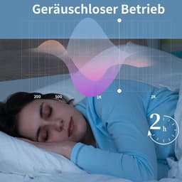 Glitzerlife-Plafond ventilator met verlichting – LED ventilator plafondlamp met afstandsbediening –Stille plafondventilator – Ø48,5 cm – dimbaar – kristal – zomer- en winterstand – voor woonkamer en slaapkamer — thumbnail 5