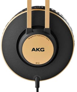 AKG K92 Zwart, Goud Circumaural Hoofdband koptelefoon — thumbnail 4