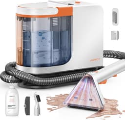 Tapijtreiniger – Meubelreiniger – Stofzuiger – Bankreiniger – Matrasreiniger – Krachtige Zuigkracht 12.000 Pa – Stil Geluid 69 dB — thumbnail 1