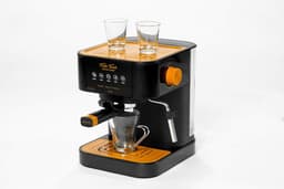 Touchscreen Espressomachine en Broodrooster Set voor Koffie en Ontbijt — thumbnail 1