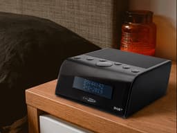 Caliber HCG011DAB  - Wekkerradio met  FM en DAB+ radio - Dual alarm - sleeptimer en snoozefunctie - Zwart — thumbnail 4