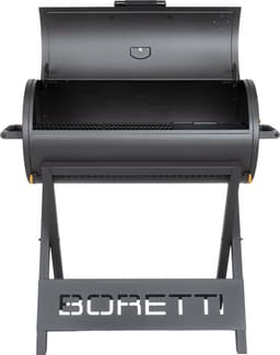 Boretti - Barilo 2.0 - houtskool barbecue - grilloppervlak 84 x 41 cm - Drie afzonderlijk uitneembare kolenmanden - Twee gietijzeren grillroosters - Eén gietijzeren bakplaat — thumbnail 3