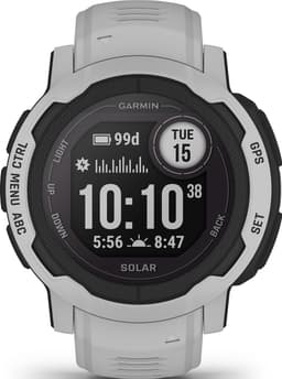 Garmin Instinct 2 Solar - Sporthorloge met GPS - Smartwatch voor heren - Zon Oplaadbaar - 45mm - Mist Gray — thumbnail 1
