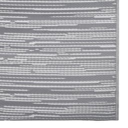 vidaXL - Buitenkleed - ARAKIL - 160x230 - cm - PP - grijs — thumbnail 5