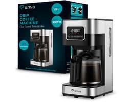 ARIVA-Filter koffiezetapparaat-Touchscreen-1.5L-12 Kops-Programmeerbaar-Warmhoudfunctie-Anti-drup