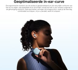 REDMI Buds 8 Active - 14,2 mm driver - AI-ruisonderdrukking - 37 uur batterij - Wit — thumbnail 3