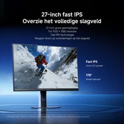 Xiaomi Gaming Monitor G27i 2026 | Gaming monitor | 27 inch Fast IPS | Full HD | 200Hz | 1ms GtG | HDR400 | FreeSync Premium | 95% DCI-P3 — thumbnail 2