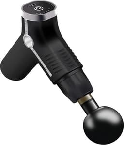 Massagepistool - Spierverlichter - Spierherstel - 6 Snelheden - 14 cm - Zwart — thumbnail 1