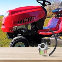 Grasmaaier Carburateur - Motoronderdeel - Motoronderhoud - Geoptimaliseerde brandstoftoevoer - 2 stuks - Zilverkleurig — thumbnail 2