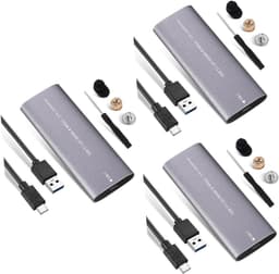 Externe Harde Schijf - Solid State Drive - Snelle Data Transfer - Aluminium Behuizing - 3 Stuks - Diverse Kleuren — thumbnail 1