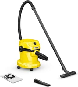Nat-Droog Stofzuiger - Allesreiniger Zuiger - Vuil Verwijderen - 1000 Watt Vermogen - 15 Liter Container - Geel — thumbnail 1