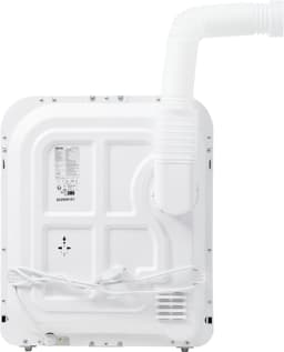 Re-purelife® wasdroger 3 kg met 4 droogprogramma's - compacte droger van ABS - wandmontage met meertrapsfiltratie en oververhittingsbeveiliging - modern design - wit - 49,5 × 42 × 59,5 cm — thumbnail 5