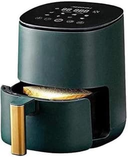 Airfryer Oven - Kleine Friteuse - Gezond Bakken - Touchscreen Bediening - 2.5 Liter - Mat Zwart — thumbnail 1