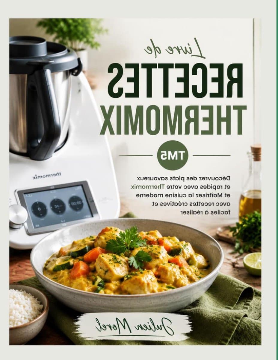 Livre de Recettes Thermomix Tm5: Découvrez des plats savoureux et rapides avec votre Thermomix et Maîtrisez la cuisine moderne avec recettes créatives et faciles à réaliser — afbeelding 1