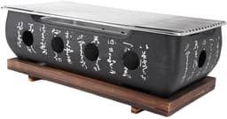 Dailygoods- Houtskoolgrill Draagbaar - Mini BBQ voor Thuis - Yakiniku/Spiesjes - Compact - Gelijkmatige Warmteverdeling - Hoogwaardige Materialen - Barbecue — thumbnail 1