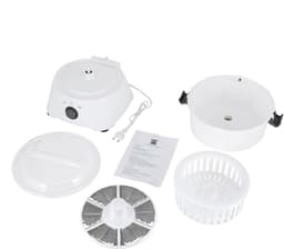 Elektrische Aardappelschilmachine - Keukenapparaat - Snel Schillen - Grote Capaciteit - 0.8 kg - Wit — thumbnail 3