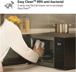 Magnetron met grill - Keukenapparaat - Snel koken - Easy Clean Interieur - 30 Liter - Zwart — thumbnail 4