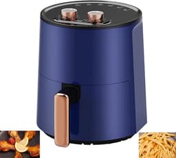 Airfryer Oven - Dubbele Functie - Veelzijdig Koken - Grote Capaciteit - 45 Liter - Groen — thumbnail 2