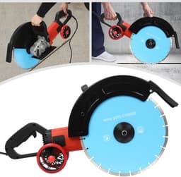 Elektrische Betonzaag – Betonzaag – Diamantzagen – Steenzaag – Baksteenzaag – 4000W Motor – 13,5 Cm Zaagdiepte — thumbnail 2