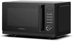 Magnetron met grill - Oven met grill - Snel gerechten bereiden - 25 liter inhoud - 28.8 cm draaiplateau - Zwart — thumbnail 2