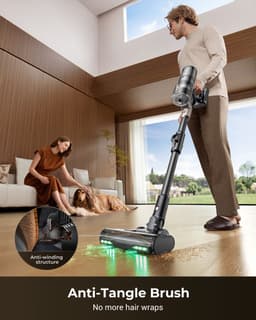 Proscenic P20 - Ultrakrachtige draadloze steelstofzuiger - 80 kPa/180AW/680W - 70 min. looptijd - SmartSpeed™ - Verwijderbare accu - 180° inklapbare buis - Zelfstandig staand — thumbnail 3