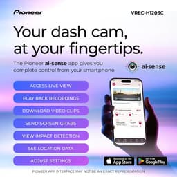 Compacte Dashcam - Autocamera Video - Veilig Rijden - 1.5K Resolutie WDR - 120 Graden Lens - Zwart — thumbnail 5