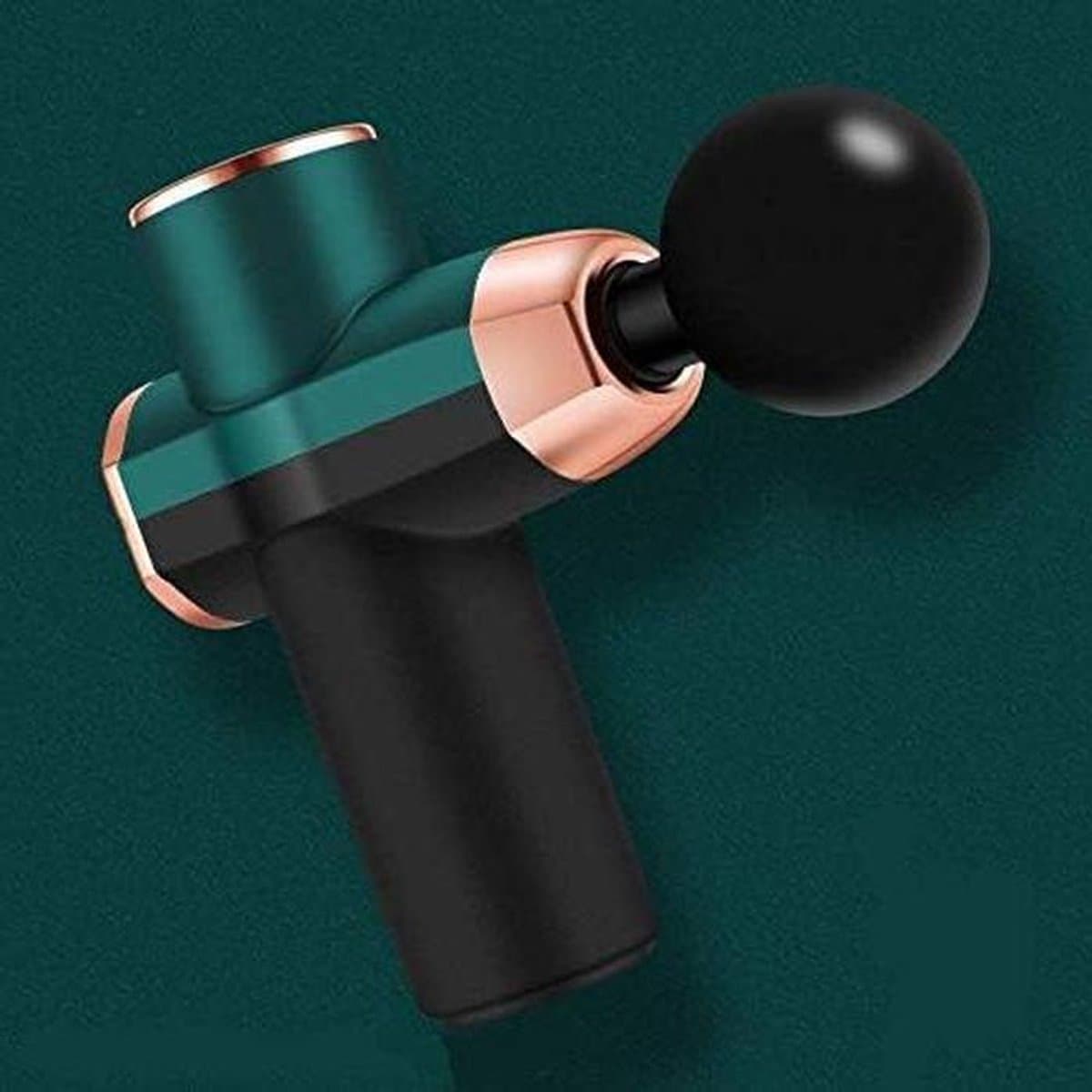Massagepistool - Mini massageapparaat - Spierherstel - 4 snelheden - Compact formaat - Zwart — afbeelding 1