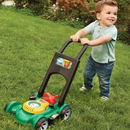 QIN® Grasmaaier Speelgoed - Kruiwagen Speelgoed - Grasmaaier Kinderen - 32cm x 53cm x 13cm — thumbnail 2