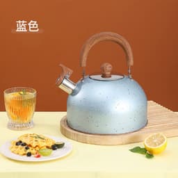 Dailygoods- Theeketel met luid fluitje - Roestvrij staal - Vintage ontwerp - Grote capaciteit 2 liter - Inductieketel - Handige waterinjectie - Waterkoker — thumbnail 5