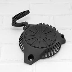 Dailygoods- Terugslagstarter Zwart - Trekstarter - Compatibel met Fuxtec FX-RM1630/Fuxtec FX-RM5196PRO/Scheppach MP99-42 - Kunststof/Metaal - Eenvoudig te installeren - Afstand gaten 150/152,7/157 mm — thumbnail 5