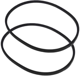 Dailygoods - Grasmaaier V-snaar - Aandrijfriem 2x - Rubber - Zwart - Compatibel met Mountfield en Champion - Voor een krachtige grasmaaierervaring — thumbnail 1